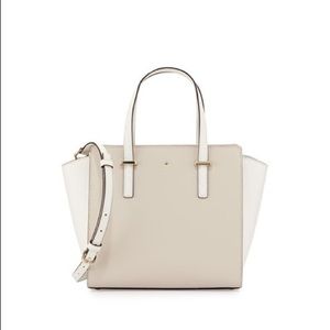 Kate Spade Cedar Street Hayden Bag - Linen & Cream